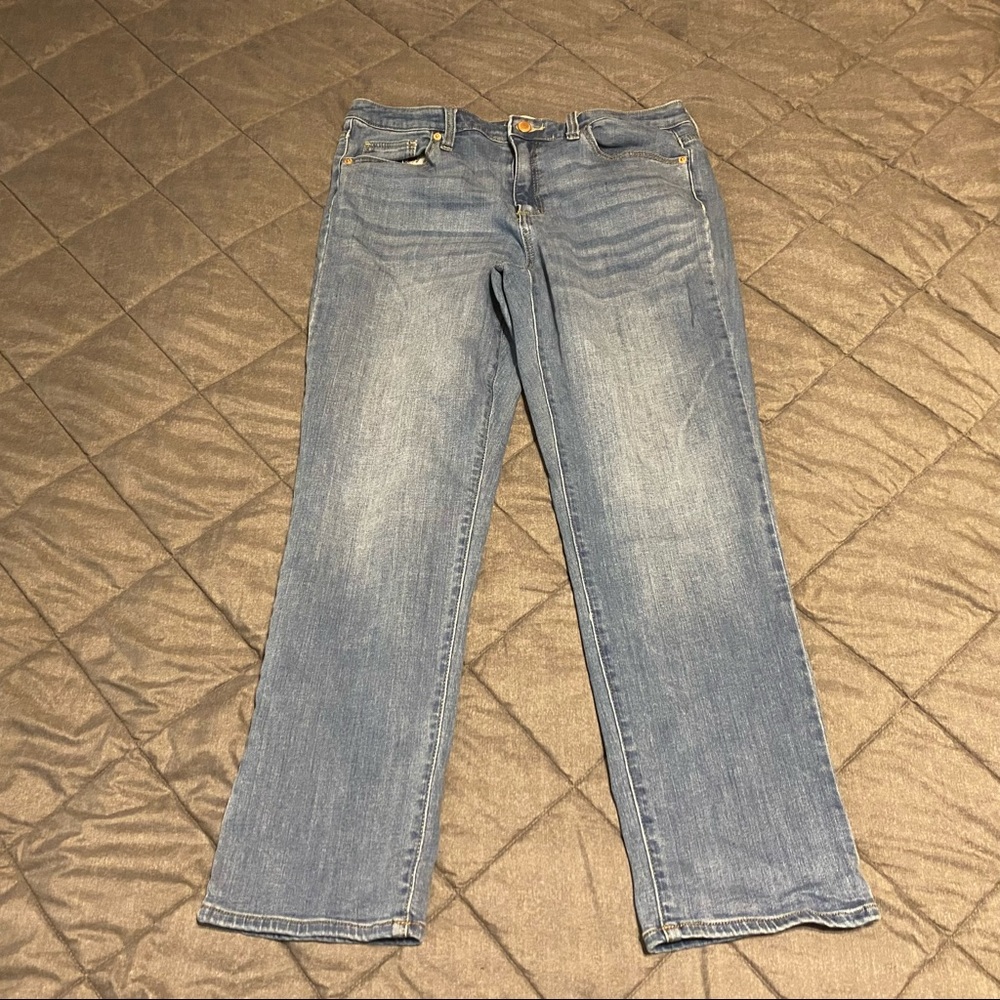 👖Universal Thread Slim Straight High Rise Jeans - Picture 2 of 9